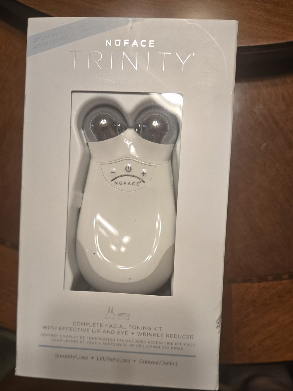 NuFace Trinity Facial Toning Device - White